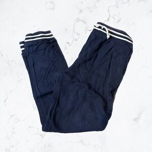 Roebuck & Co Navy Blue Striped Sweatpants Boys Size XL (18-20 yr old)
